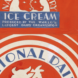 Drawing, Package Design for National Dairy Ice Cream, 1930
