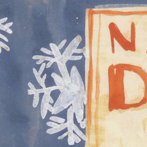 Drawing, Small Product Label for National Dairy Ice Cream, 20th century