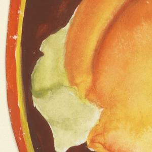 Drawing, Product Label for Treat Peaches, Swift and Co., 1931