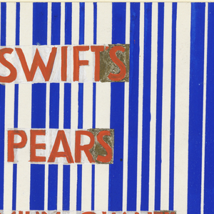Drawing, Product Label for Pears, Swift and Co., January 31, 1931
