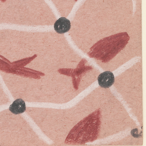 Drawing, Textile Design: Maine Haul, 1930s