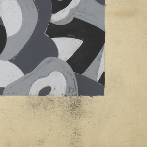 Drawing, Textile Design: Abstract Flowers, 1930–31