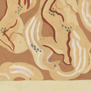 Drawing, Carpet Design: Leda and the Swan, 1930s