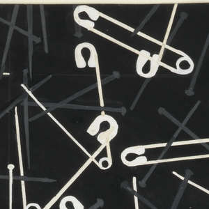 Drawing, Textile Design:  Safety Pins, 1918–25