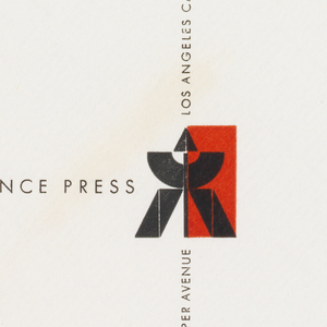 Envelope, The Conference Press, late 1930s–early 1940s