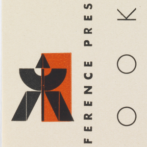 Label, Conference Press, ca. 1940