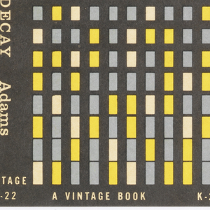 Book Cover, The Law of Civilization and Decay by Brooks Adams, 1955