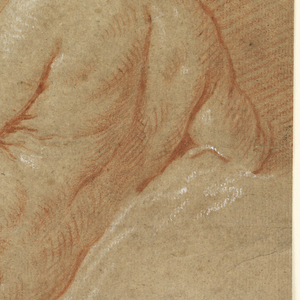 Drawing, Study for Reclining Nude, ca. 1750