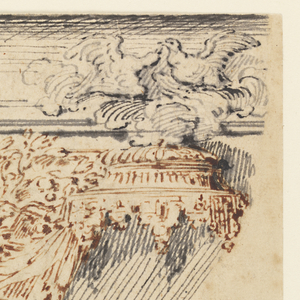 Drawing, Project for Decoration of a Bed Alcove, ca. 1725–50