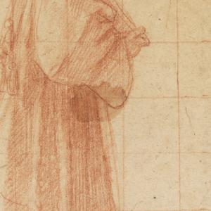Drawing, Standing Cleric Holding a Book, 1625–75