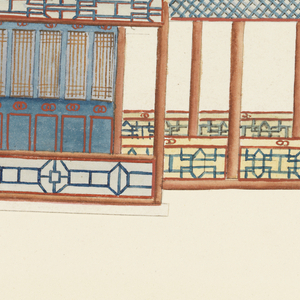 Drawing, Chinoiserie Pavilion, 1815–22