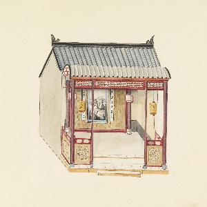 Drawing, Design for a Chinese Pavilion, 1815–22