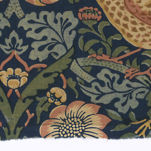 Textile, The Strawberry Thieves, late 19th century