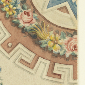 Drawing, Design for Carpet