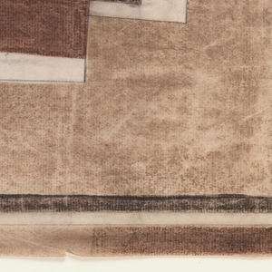 Drawing, Rug Design: Cubist Forms, 1930–31