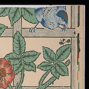 Sidewall, Trellis, ca. 1925
