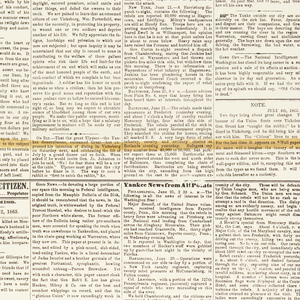 Sidewall, The Daily Citizen, 1965
