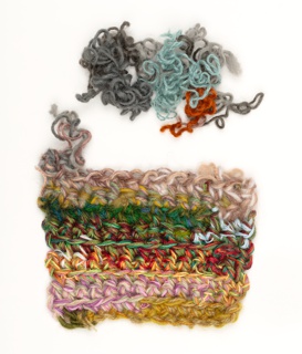Square With Yarn