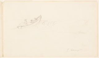 Drawing, Sketches of Fishermen with Nets