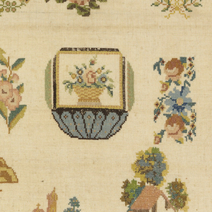 Sampler (Italy), mid-19th century