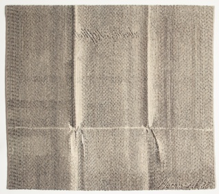 Tapestry, Folded Paper Once
