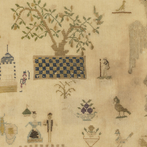 Sampler (Italy), early 19th century