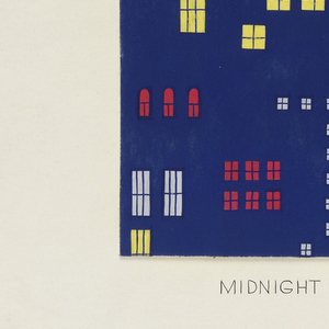 Drawing, Midnight Manhattan, Textile Design, 1950–70