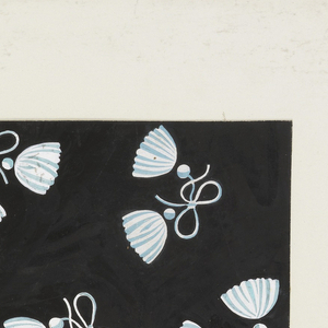 Drawing, Tassel Pattern, Textile Design, 1950–70