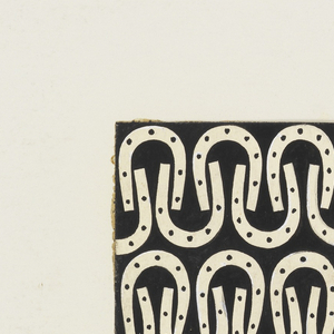 Drawing, Horse-Shoe Pattern, Textile Design, 1950–70