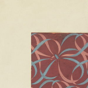 Drawing, Bow Design, Textile Design, 1950–70