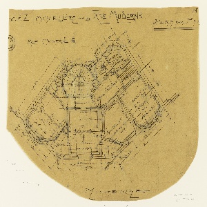 Drawing, Societe Immobliere de la rue Moderne, Plan du Rez de Chaussee, ca. 1907