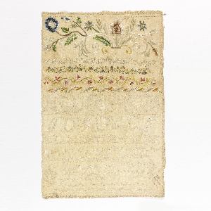 Sampler (Mexico), 18th century