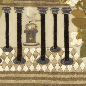 Embroidered Picture, late 18th century