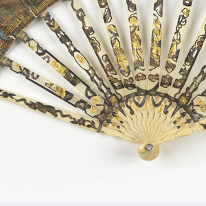 Pleated Fan (France), ca. 1760