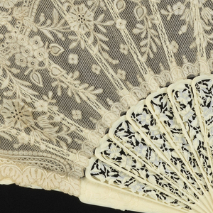 Pleated Fan (France), 1885–90