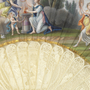 Pleated Fan, 1800–1810