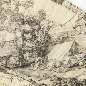 Pleated Fan And Case (Italy), late 17th–early 18th century