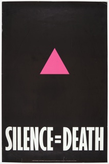 Poster, Silence = Death