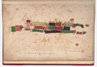 Bound Print, Vue du Chateau de St. Germain en Laye (View of Saint Germain-en-Laye Palace)