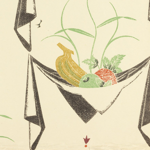 Sidewall, Napkin and Fruit, 1926