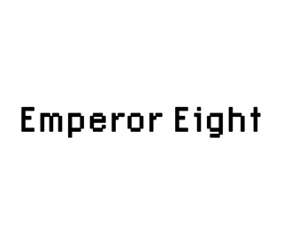 Digital Typeface, Emperor Eight (aligns with Lo-Res 12 Narrow)