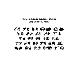 Digital Typeface, Big Cheese