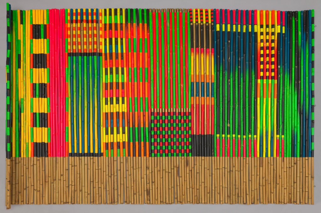 Bamboo Curtain Folding Screen, 1985 Bamboo Curtain Folding Screen, 1985