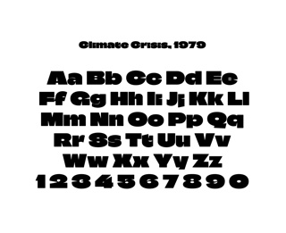 Variable Font, Climate Crisis