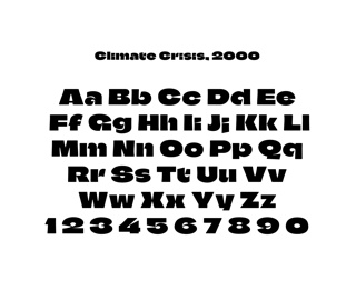 Variable Font, Climate Crisis