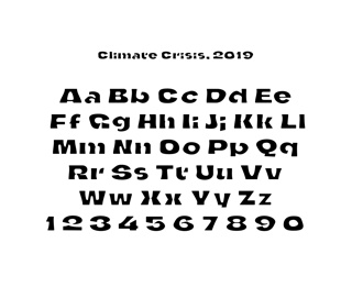 Variable Font, Climate Crisis