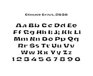 Variable Font, Climate Crisis