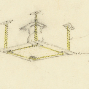 Drawing, Light Fixture for Mr. Allen