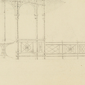 Drawing, Design for Pagoda in Garden Pavilion, ca. 1909