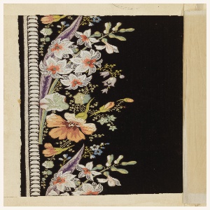 Embroidery Sample (France), ca. 1770